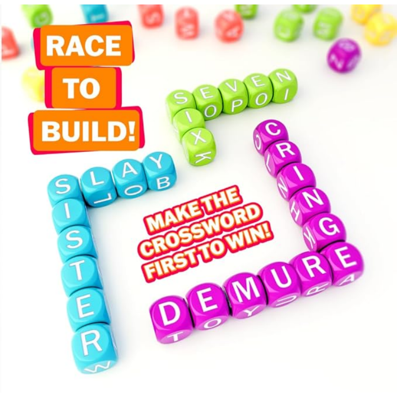 Fast-Paced Dice Word Game – Spell, Shout & Win in 3 Minutes!