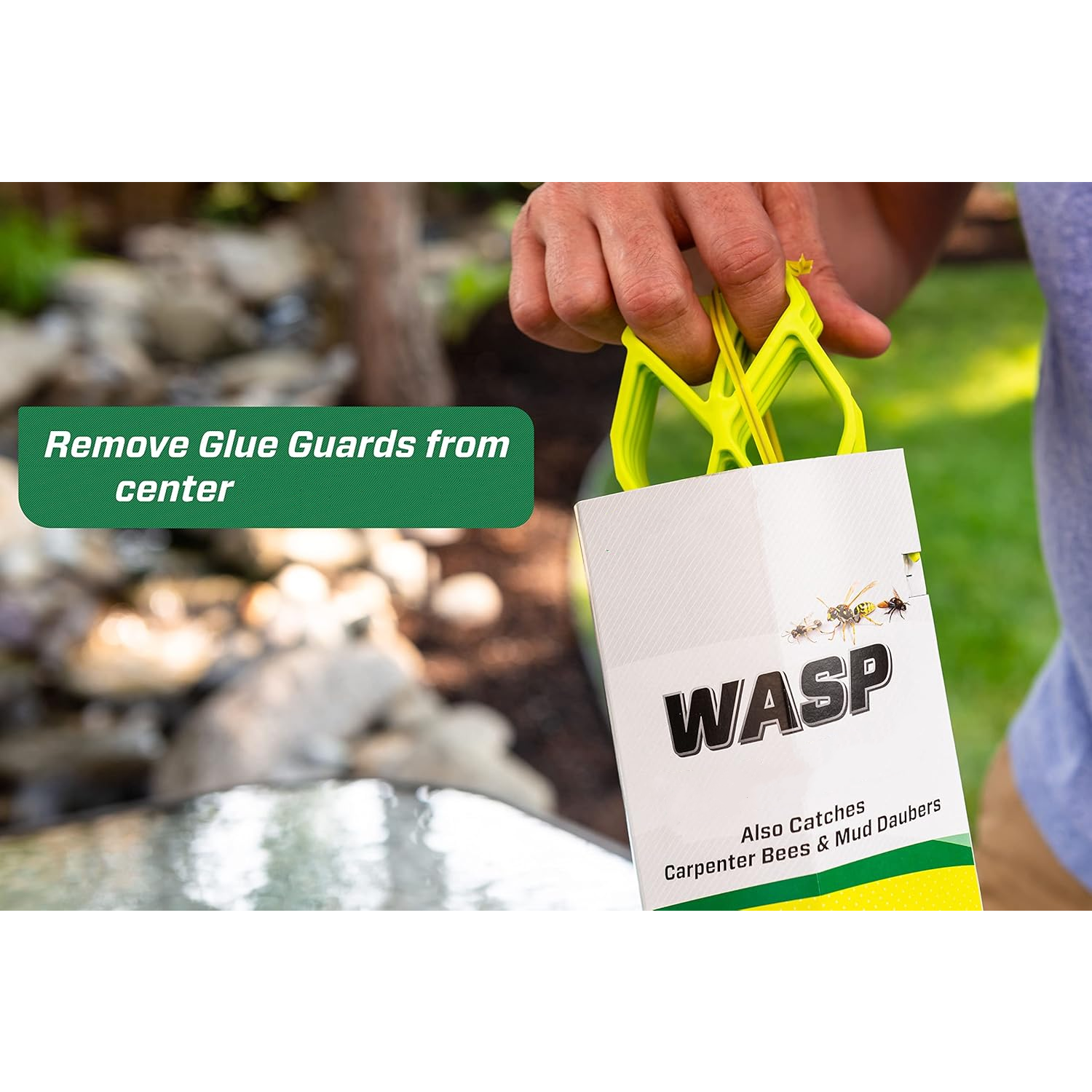 Trap Wasps, Mud Daubers & Bees Instantly!