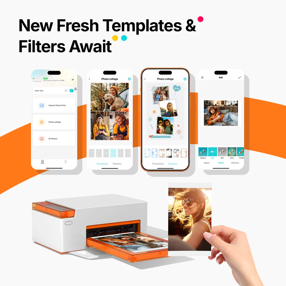 Creative Photo Printer – Dual Paper Printing With Premium Quality