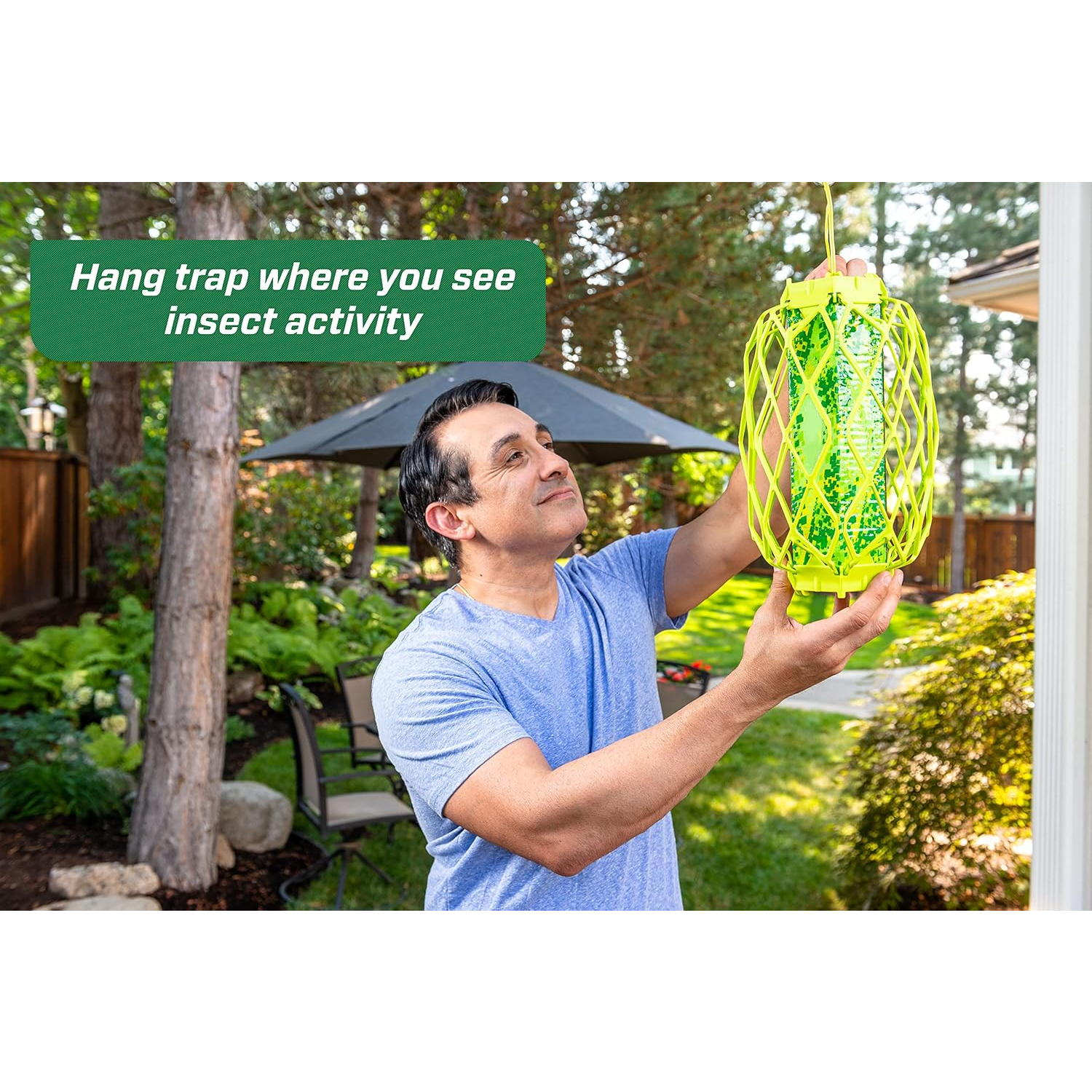 Trap Wasps, Mud Daubers & Bees Instantly!