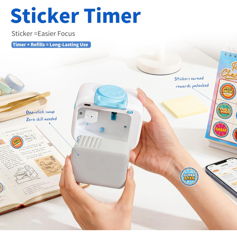 Sticker Countdown Timer – Make Every Task a Win