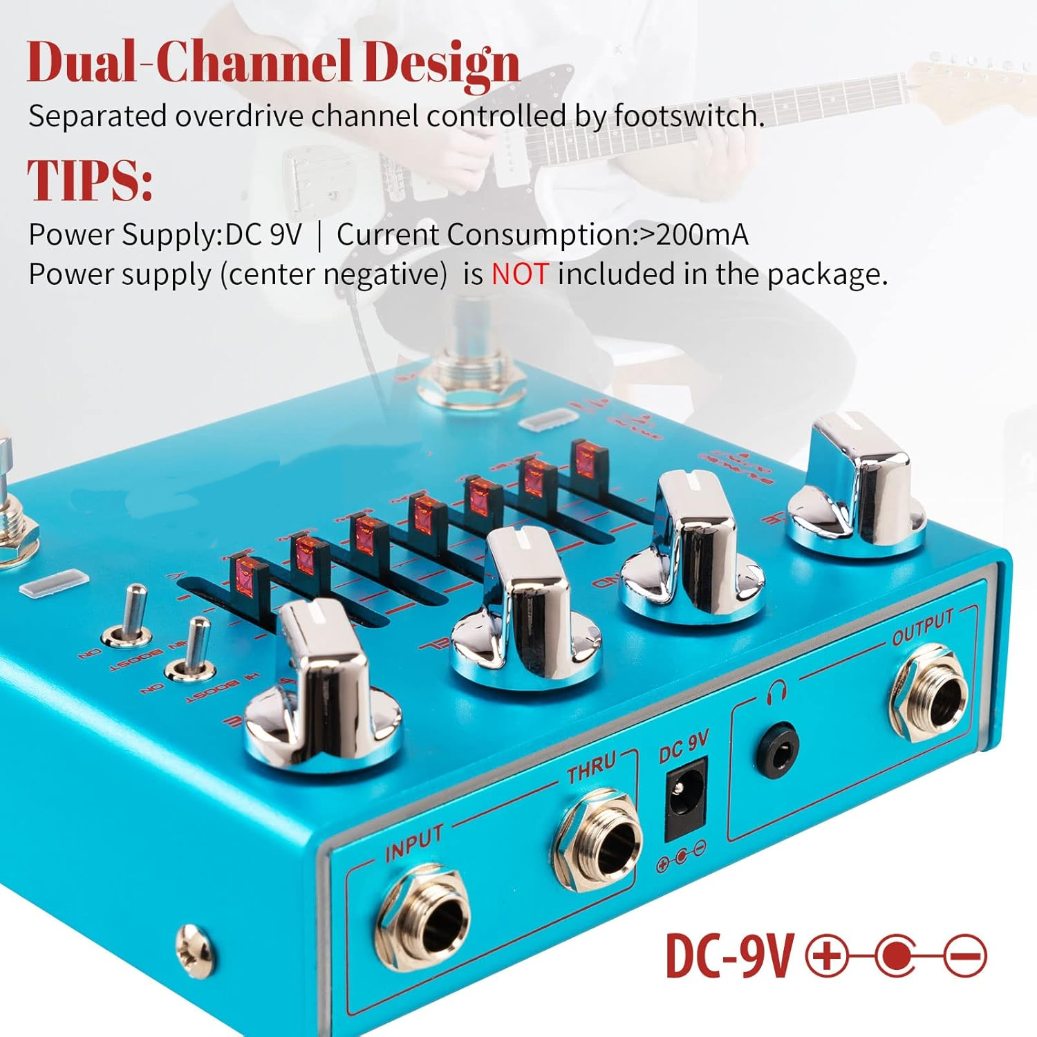 Studio-Style Bass Preamp Pedal with Direct Output & Cab Sim