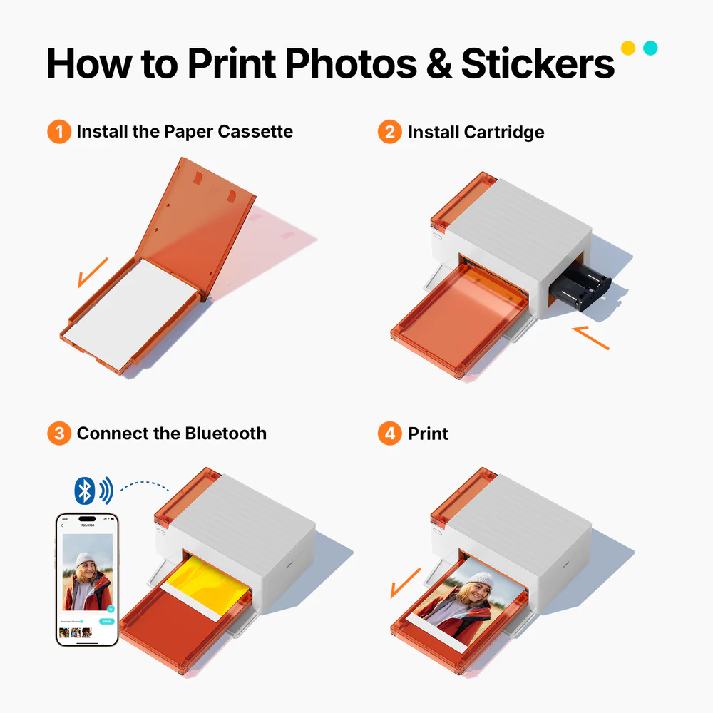 Creative Photo Printer – Dual Paper Printing With Premium Quality