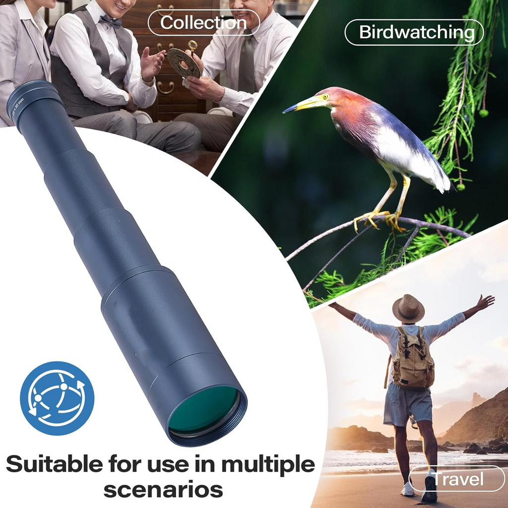 Ultimate 25x50 High-Powered Monocular Telescope