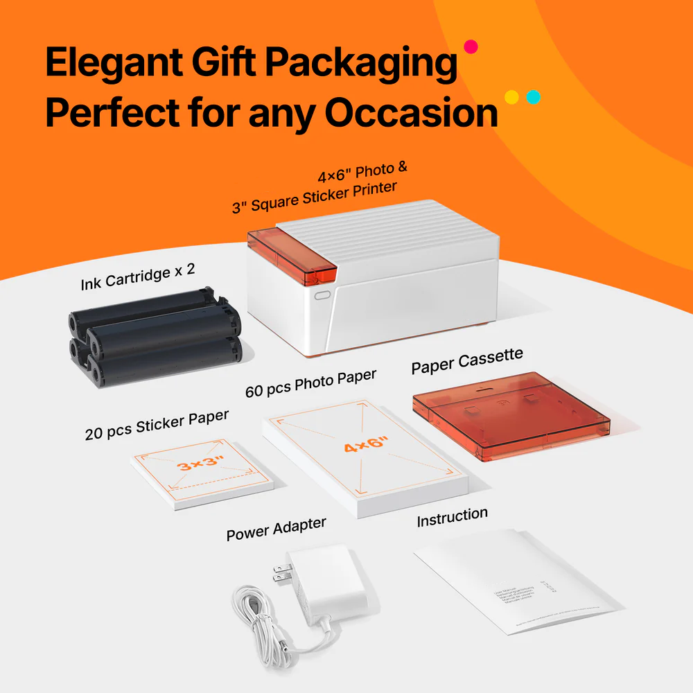 Creative Photo Printer – Dual Paper Printing With Premium Quality