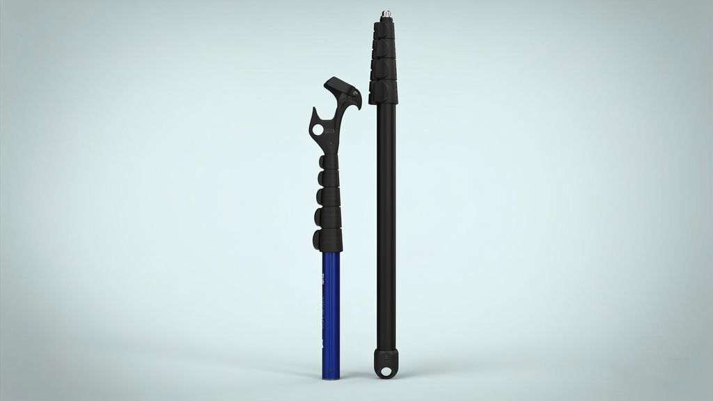 Heavy-Duty Modular Trekking Pole – Adjustable Aluminum Adventure Stick for Climbing and Shelter Support