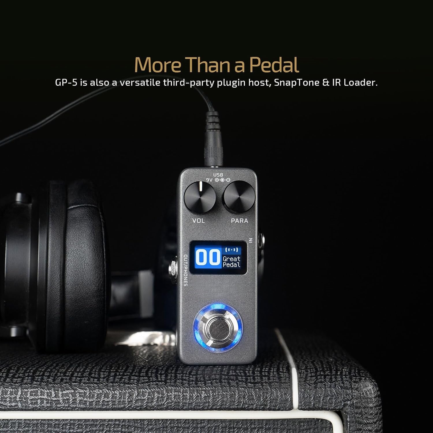Compact Multi-Effects Guitar Pedal – Endless Tones & Instant Creativity