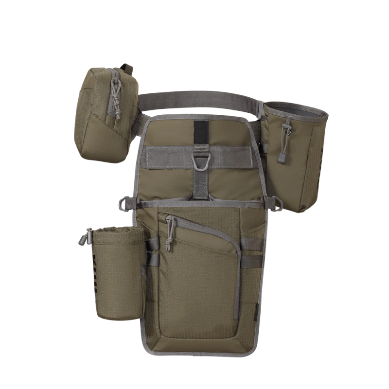 Quick-Access Archery Hip Quiver with Multi-Pocket Storage