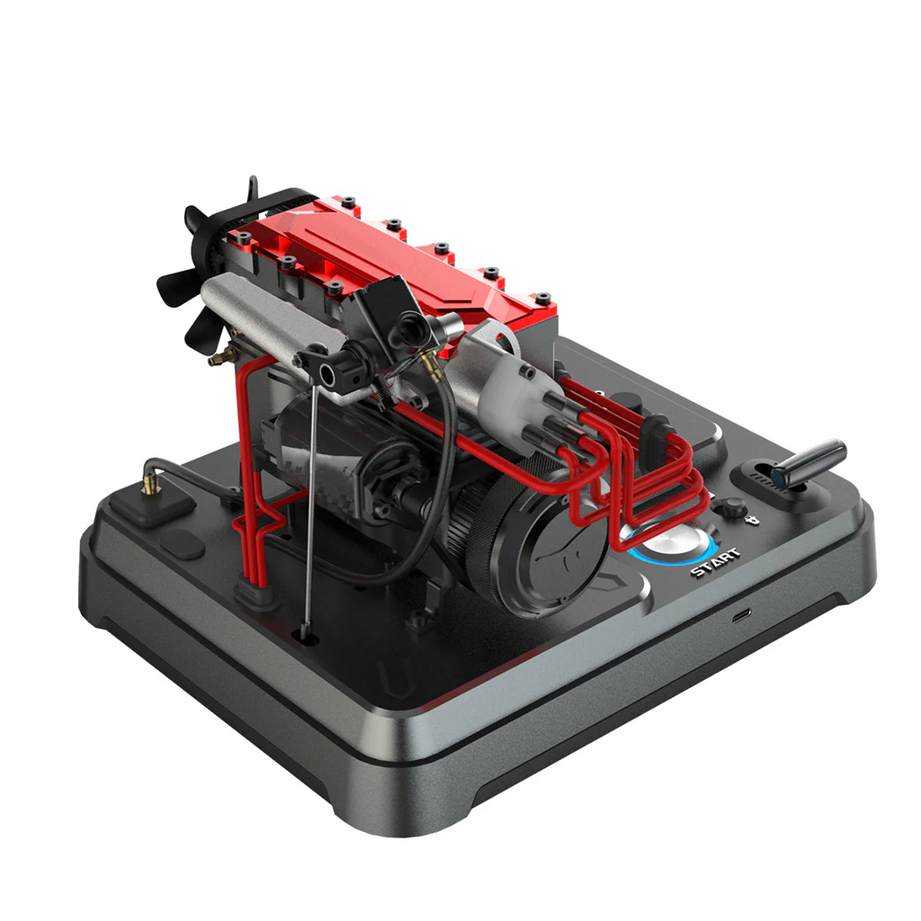 Mini Four-Cylinder Four-Stroke Engine Model