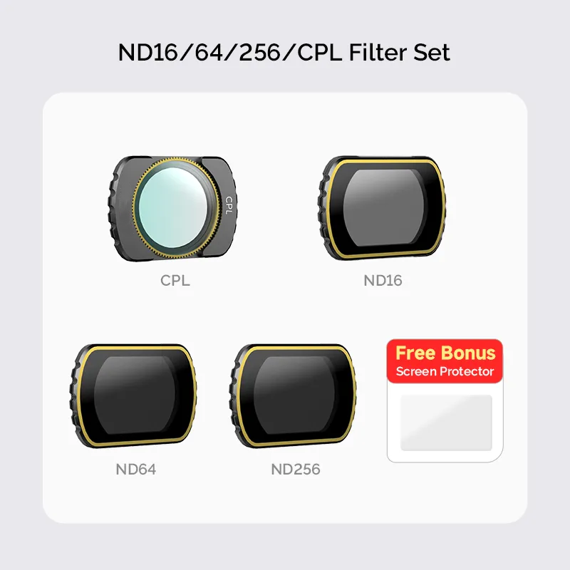 ND & CPL Filter Set – Essential Lens Protection & Light Control