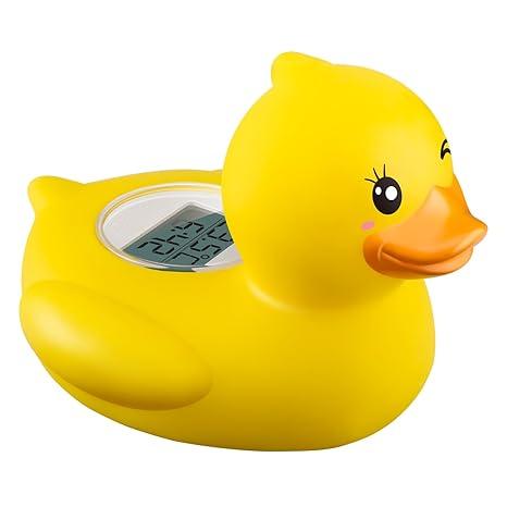 Duck-Shaped Baby Bath Thermometer – Floating Water Temperature Monitor for Safe Bath Time