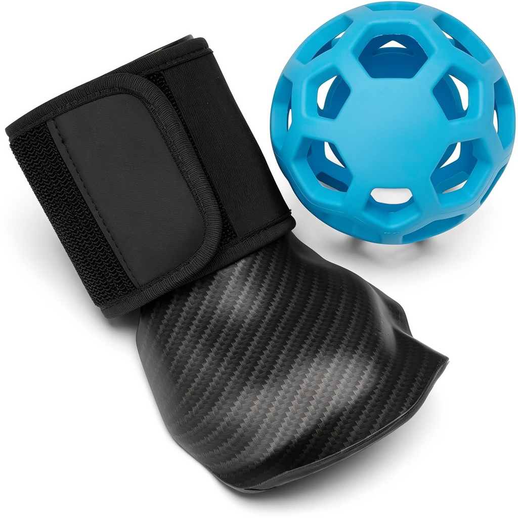 Golf Wrist Swing Training Aid – Mechanical Compression Wrist Bracket for Ball Striking Accuracy