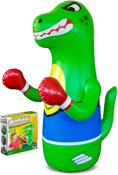 Inflatable Punching Bag for Kids – Standing Bop Bag Toy