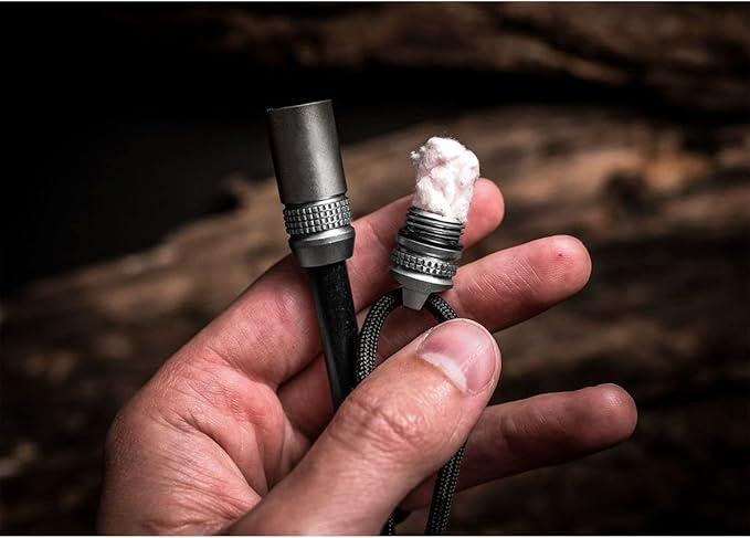 Portable Fire Starter Capsule – Compact Survival Tool for Outdoors