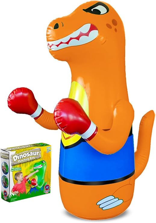 Inflatable Punching Bag for Kids – Standing Bop Bag Toy