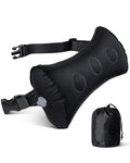 Inflatable Lumbar Pillow – Portable Back Support for Travel & Office