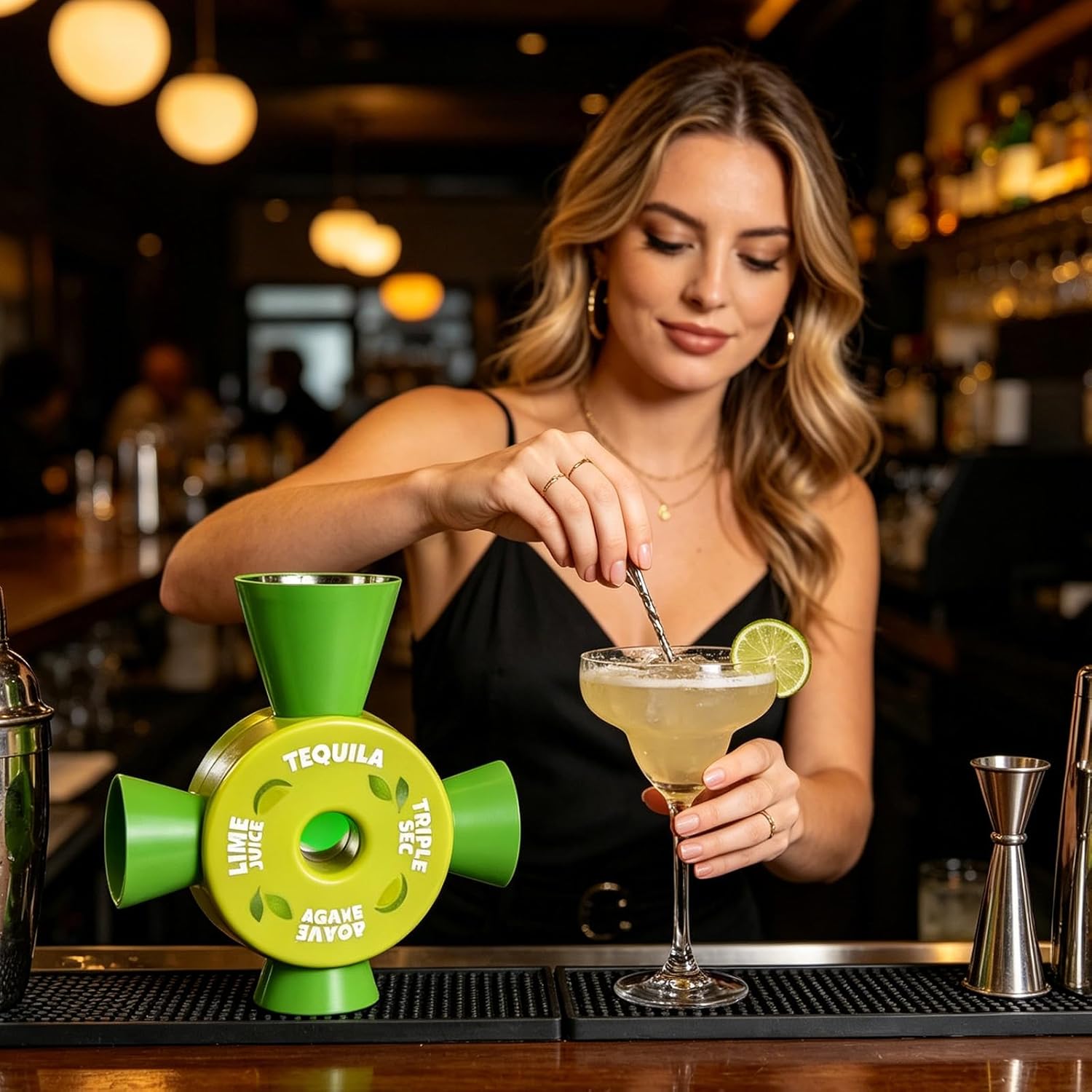 Dual-Sided Cocktail Measuring Jigger