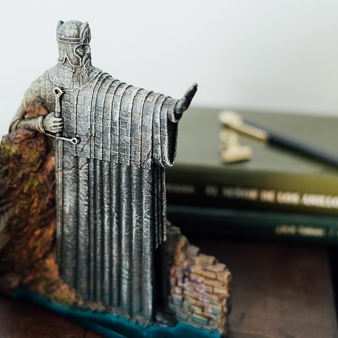 Fantasy Guardian Bookends – Artistic Resin Book Holders for Shelves, Desks & Home Libraries