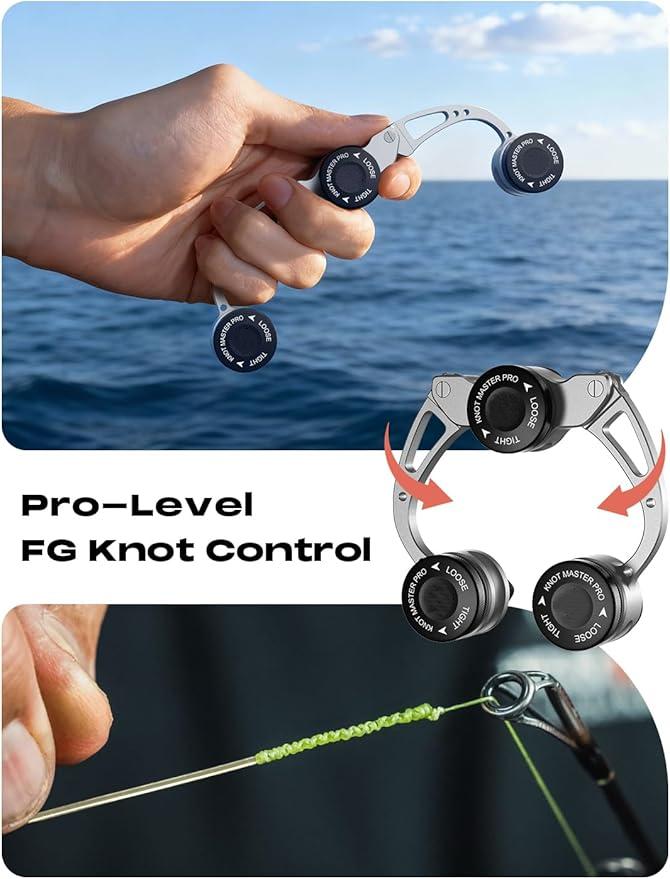 Fishing Line Knot Protection & Rigging Assist Tool