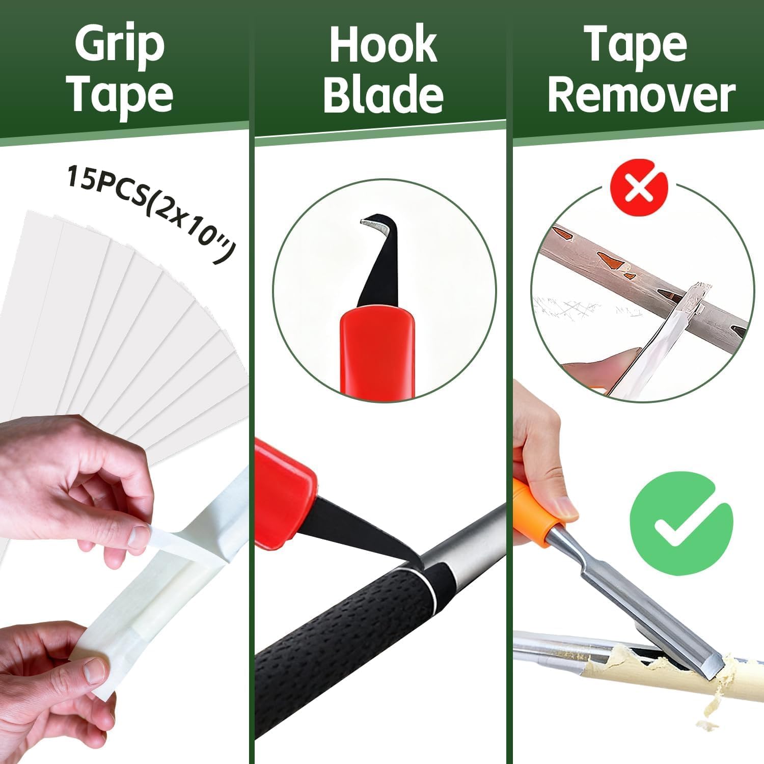 Golf Club Grip Replacement Tool Kit