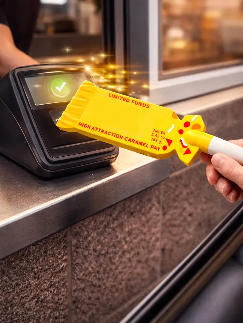 Novelty NFC Contactless Card Holder Wand