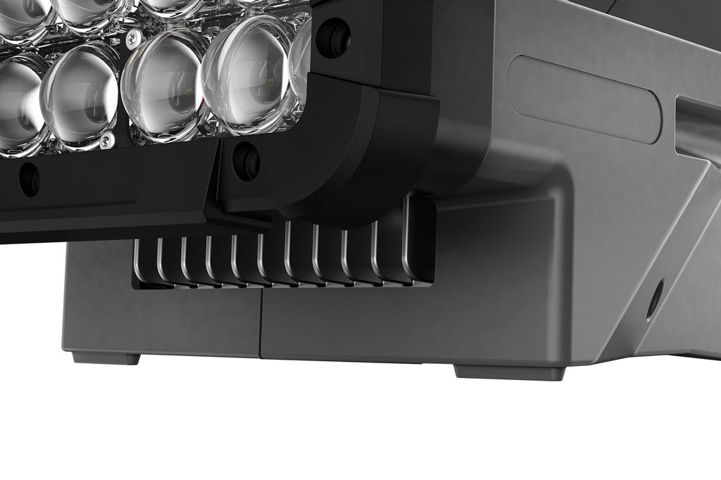 Heavy-Duty Tactical Searchlight with Laser & LED Hybrid Matrix – Long-Range Waterproof Rechargeable Spotlight