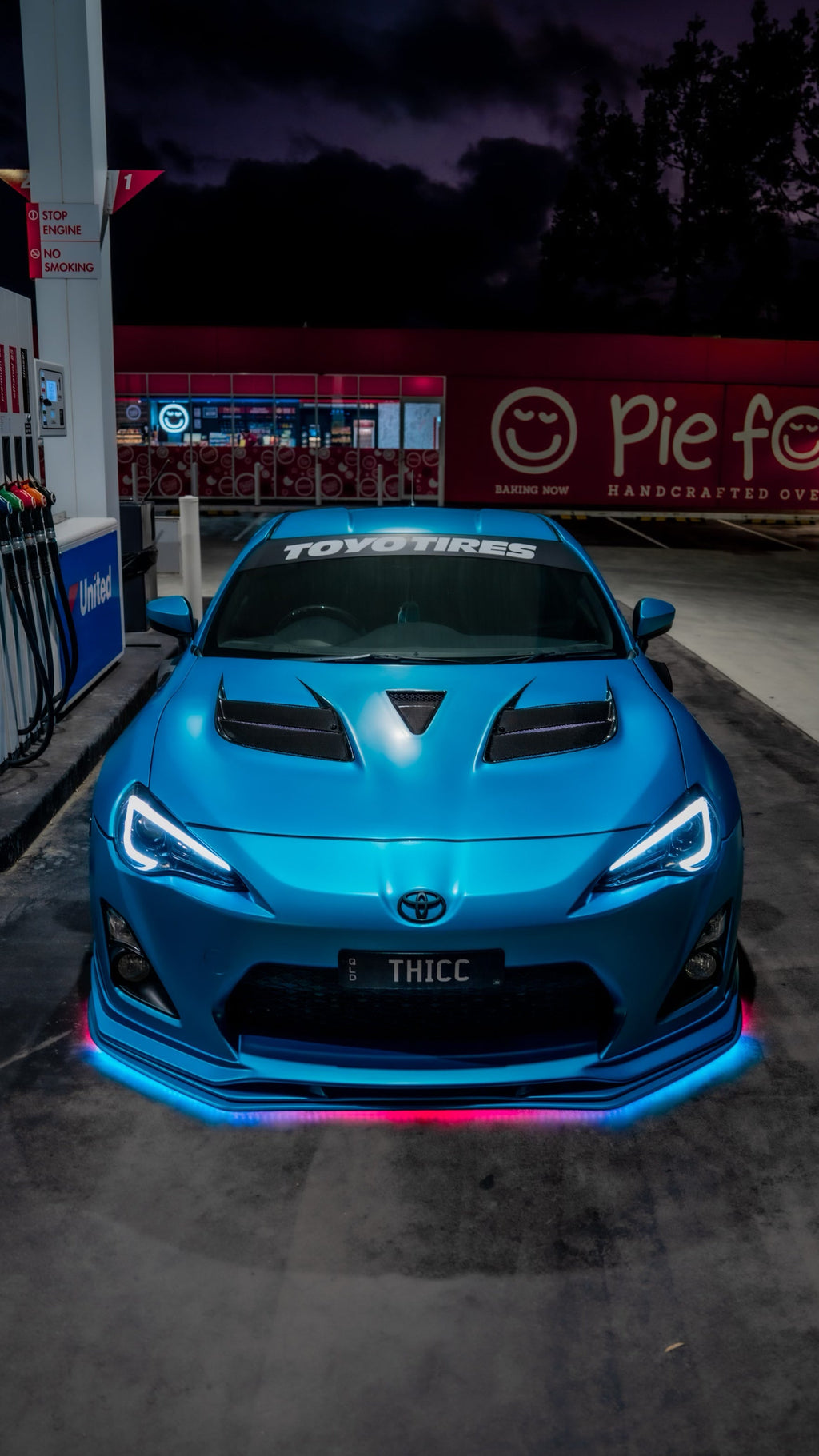 LED Underglow Kit for Cars – App Control Dynamic Chase-Mode Underbody Neon Lights Strip