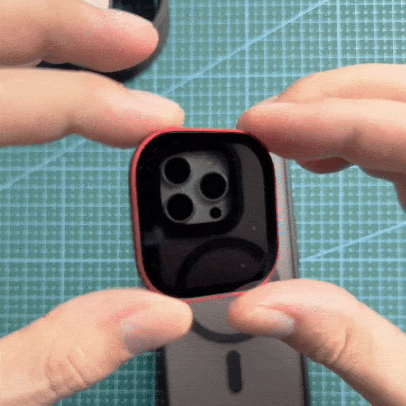Magnetic Filter Phone Case – Heavy-Duty Shockproof Protective Cover with Instant Lens Filter Ring