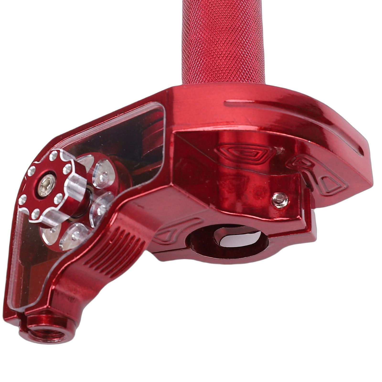 CNC Aluminum Motorcycle Twist Throttle Grips – Universal Alloy Handlebar Speed Control for Motorbike and E-Bike