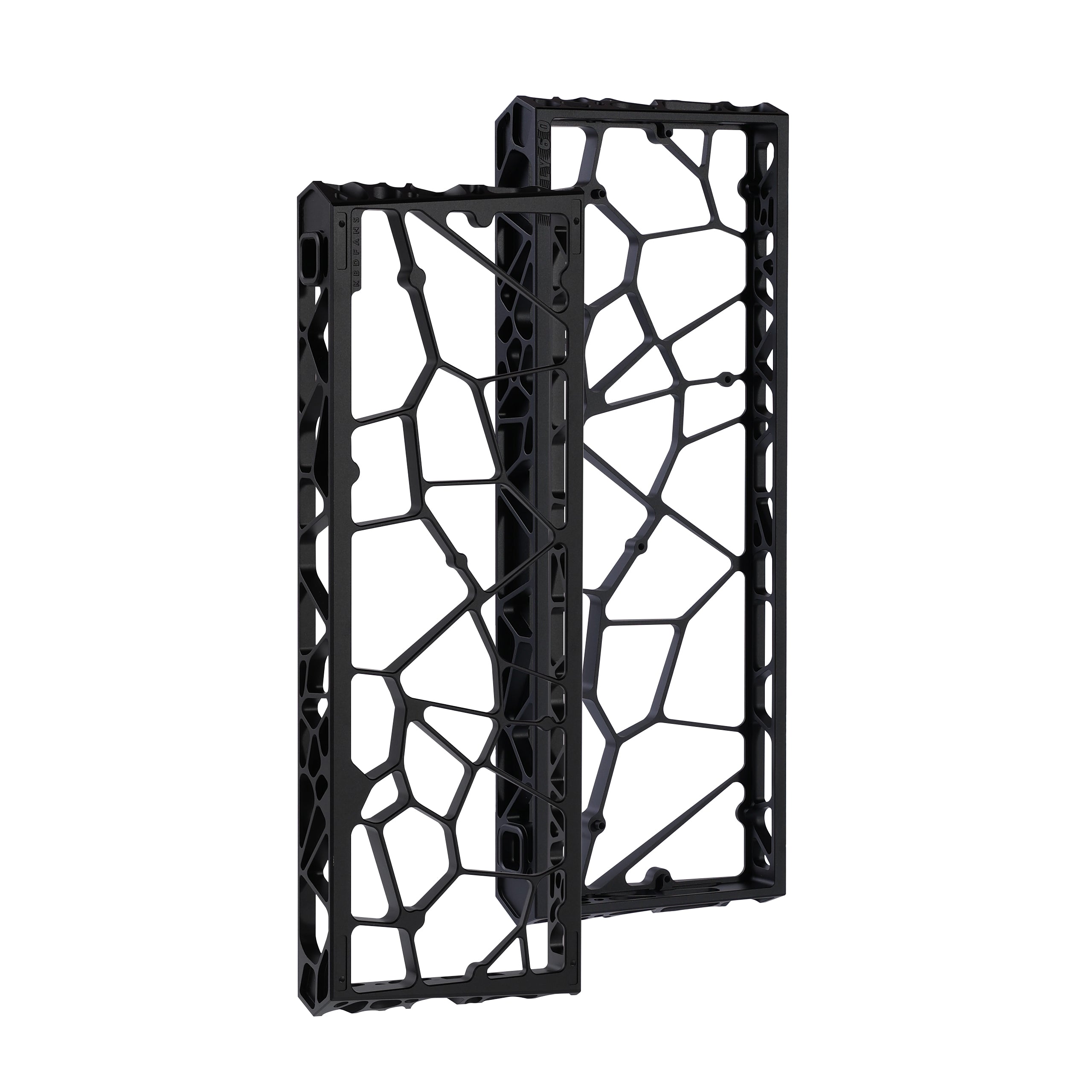 Aluminum 60% Mechanical Keyboard Case – Hollow Cutout Metal Shell for Wooting 60HE and GH60