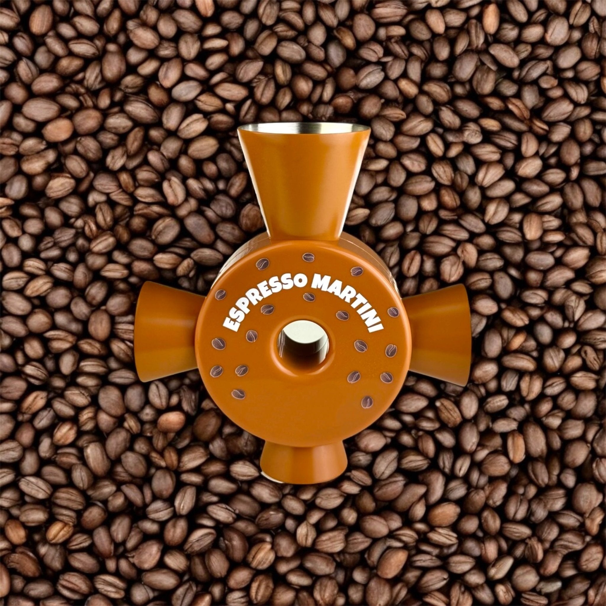 Espresso Martini Measuring Jigger – Dual-Sided Stainless Steel Bar Measure with Recipe Markings
