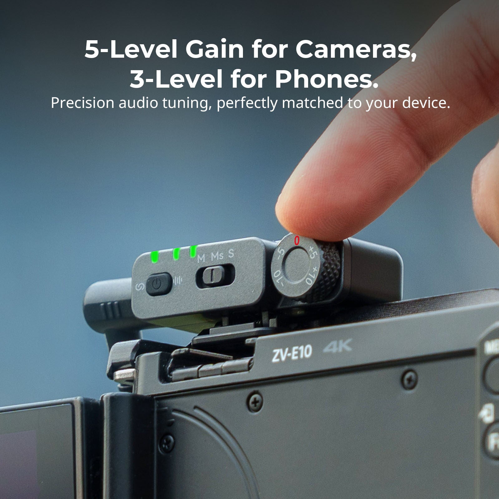 Wireless Lapel Microphone System – Dual-Channel Lavalier Mic with Intelligent Noise Cancellation