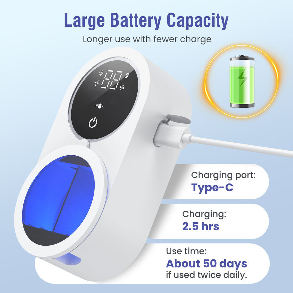 Wall-Mounted UV Toothbrush Sanitizer – Smart Automatic Sensor Sterilizer Holder for Bathroom