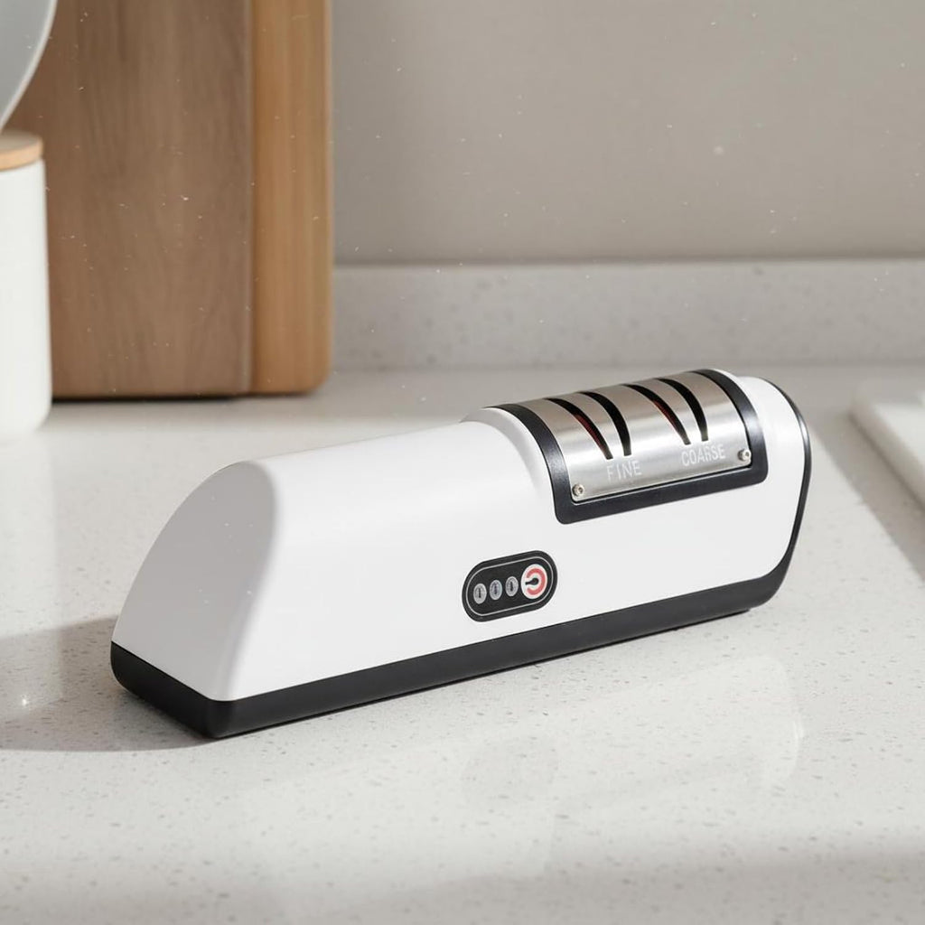 Professional Electric Knife Sharpener – Multi-Stage Kitchen Knife and Scissor Sharpening Tool