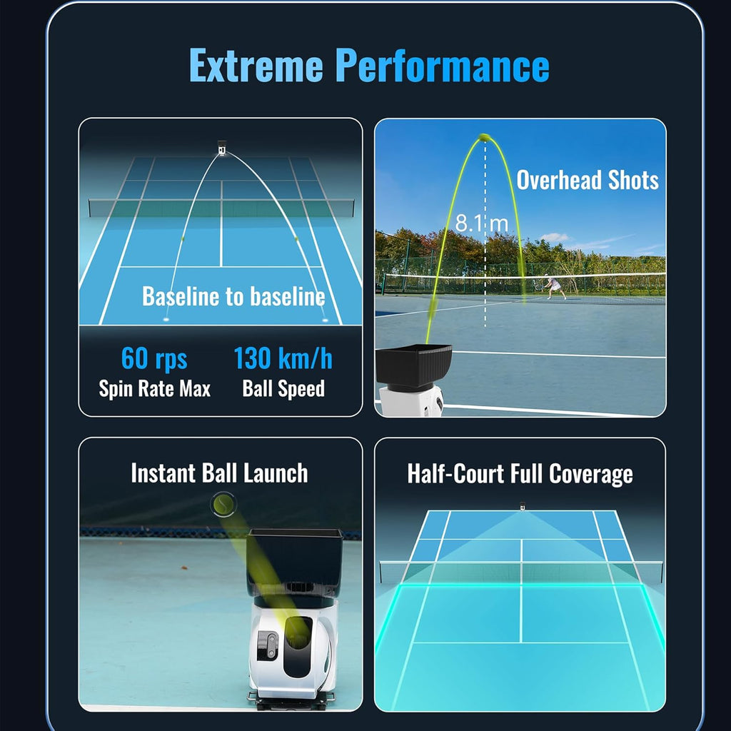 Smart Tennis Ball Machine