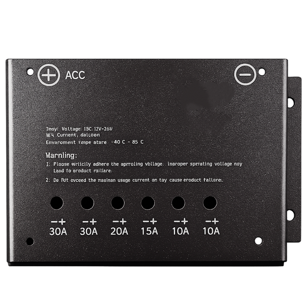 Universal 12V System Switch Controller – Auxiliary Accessory Control Panel