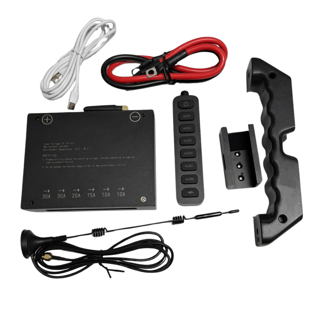 Universal 12V System Switch Controller – Auxiliary Accessory Control Panel