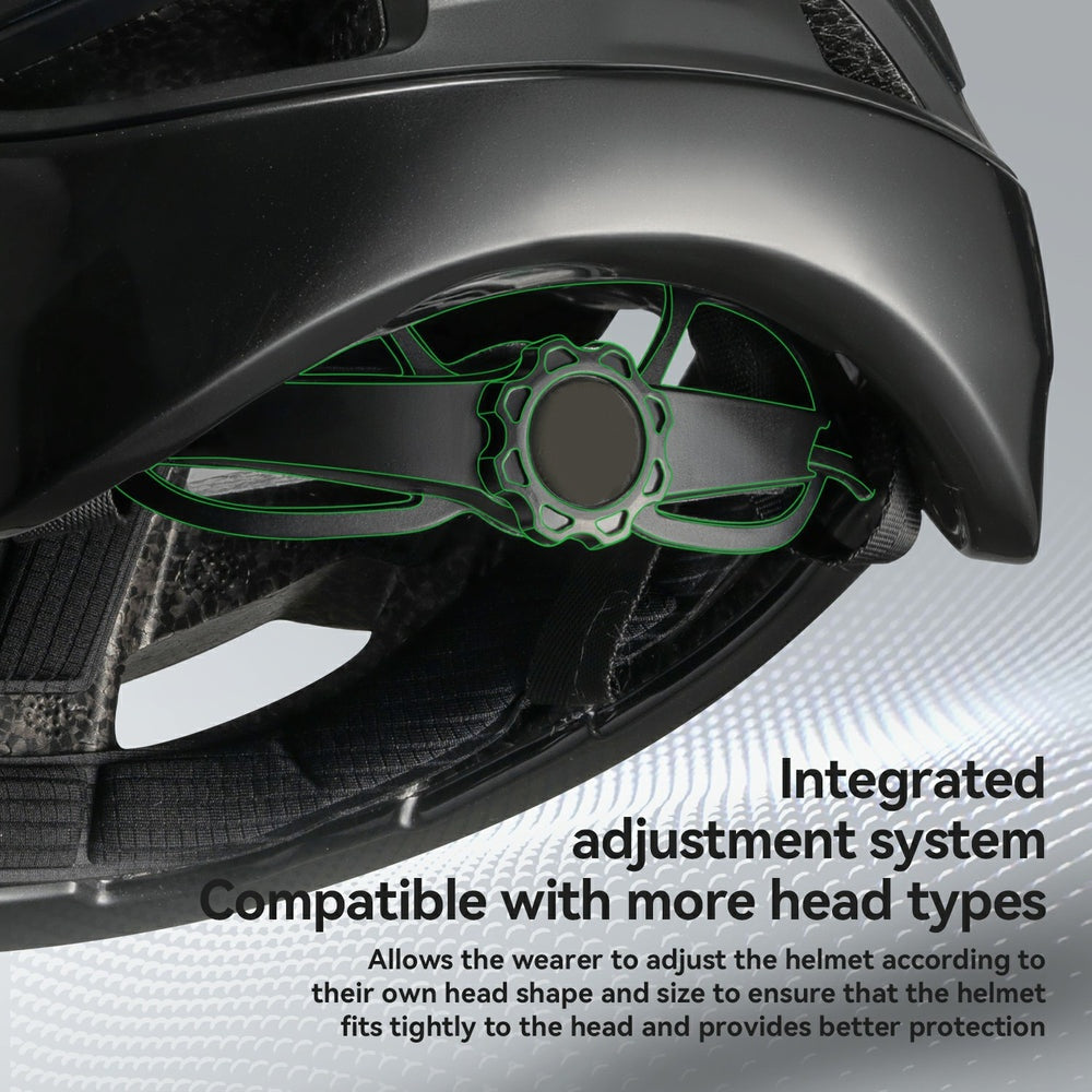 Smart Cycling Helmet with Wireless Headlight, Taillight & Turn Signals – Protective Safety Cap
