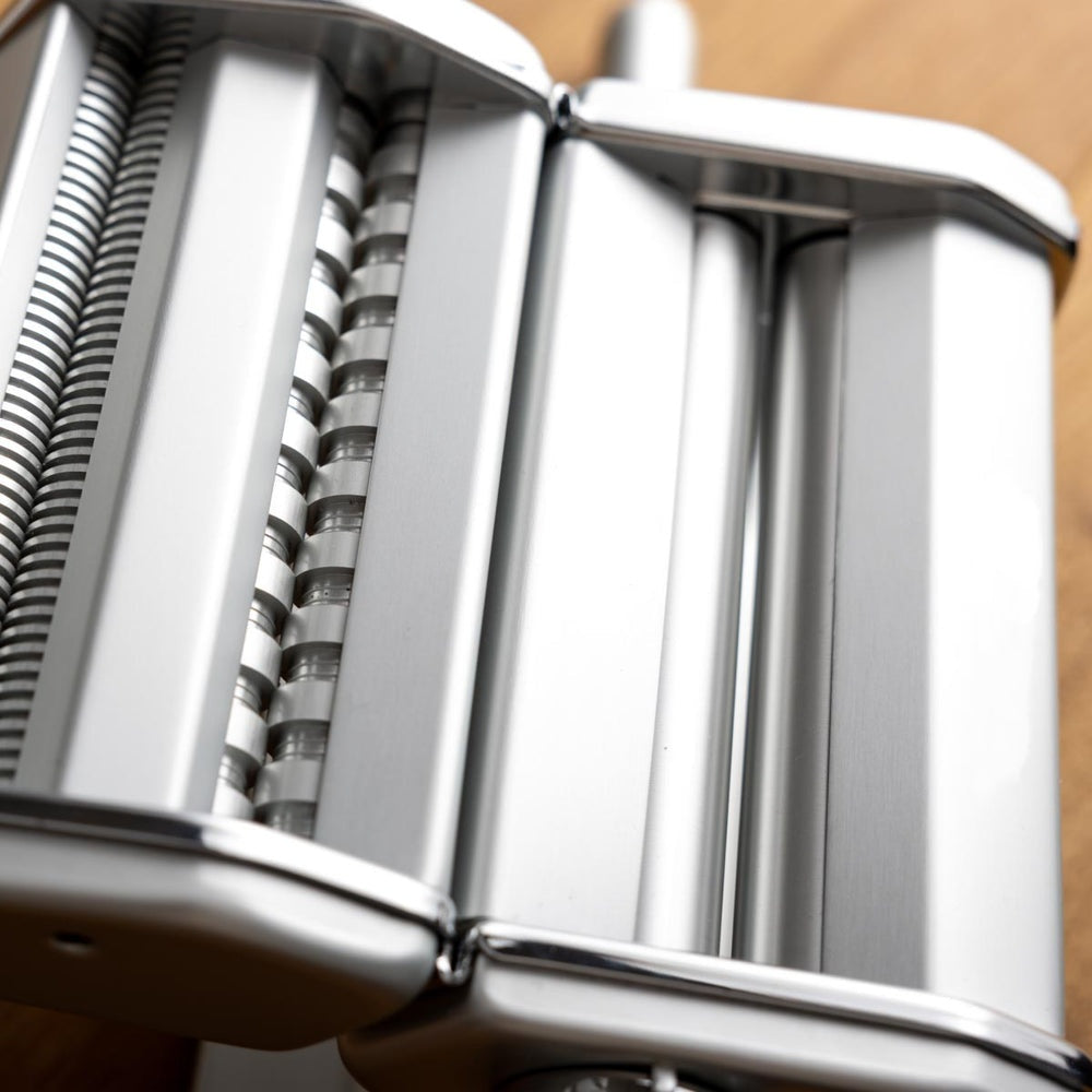 Manual Pasta Maker & Ravioli Accessory Set – 150mm Roller Noodle & Dumpling Machine