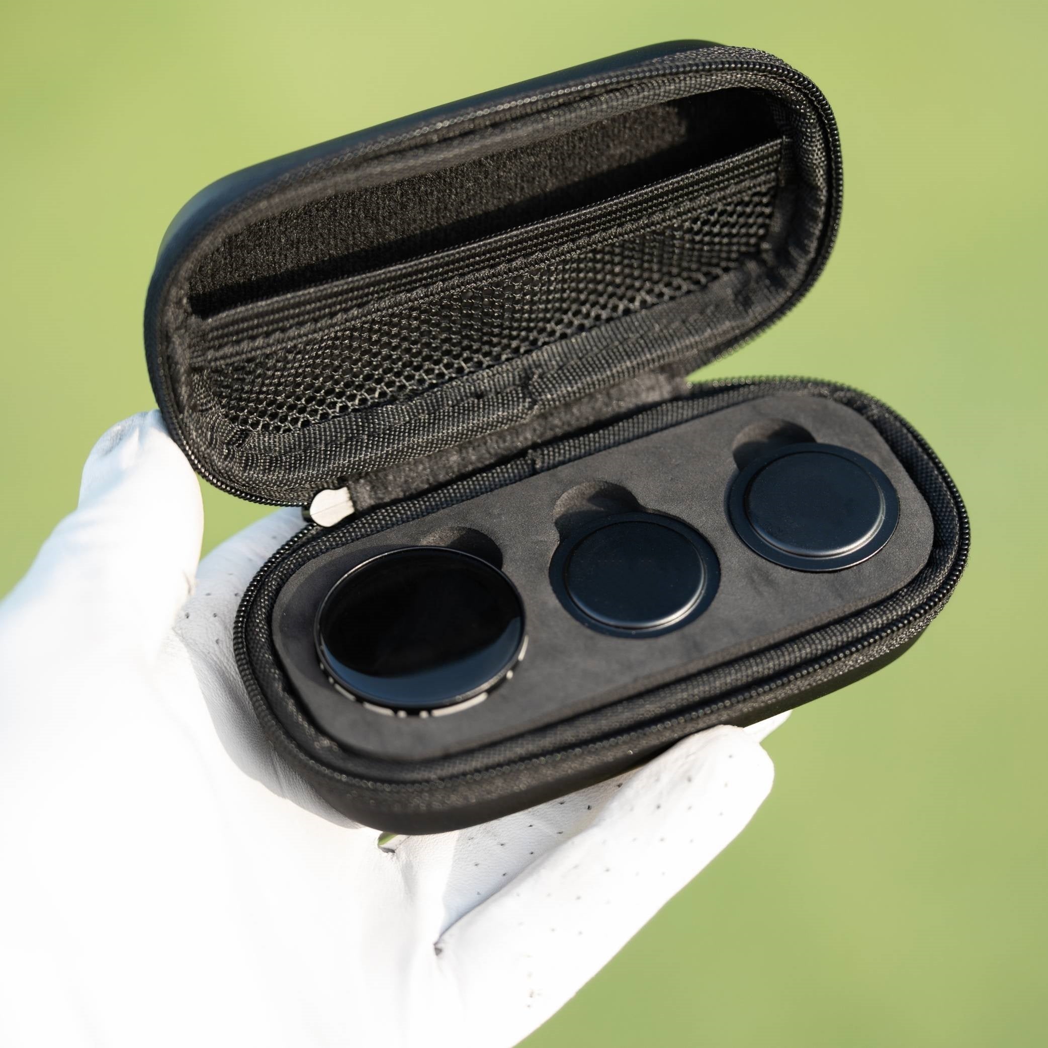 Compact Smart Putting Sensor & Stroke Analysis Device – Grip-Mounted Training Tool