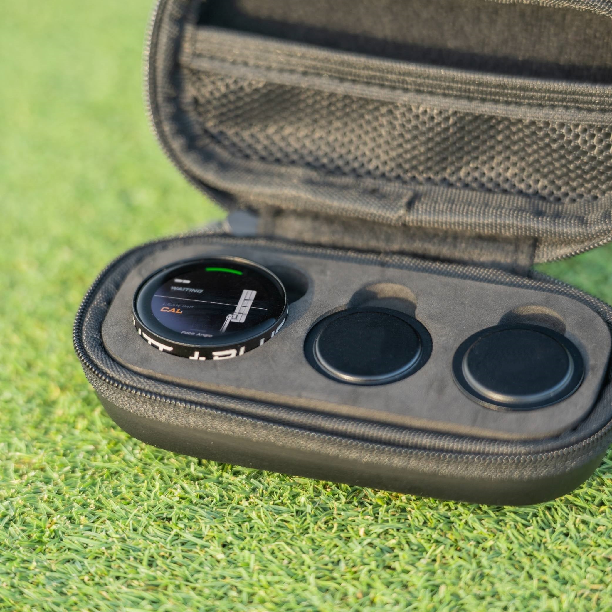 Compact Smart Putting Sensor & Stroke Analysis Device – Grip-Mounted Training Tool