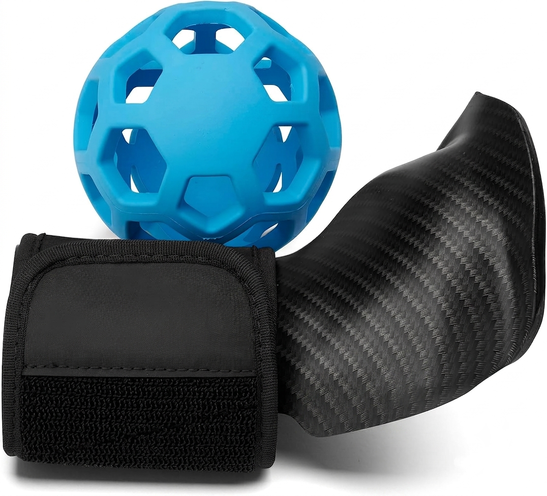 Golf Wrist Swing Training Aid – Mechanical Compression Wrist Bracket for Ball Striking Accuracy