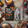 Pocket Survival Tool Card – Compact Outdoor Essential