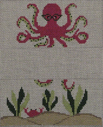 EGC217 Octopus Eyeglass Case