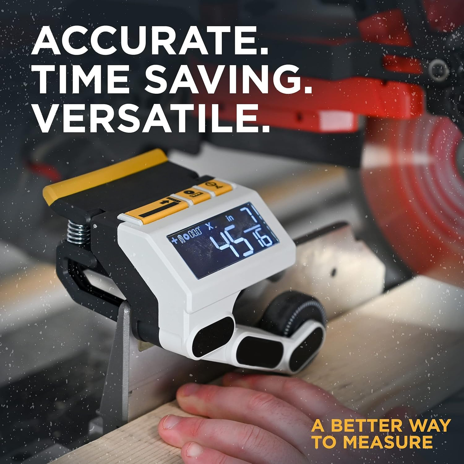 Precision Miter Saw Measuring Guide Tool for Faster and Safer Cuts