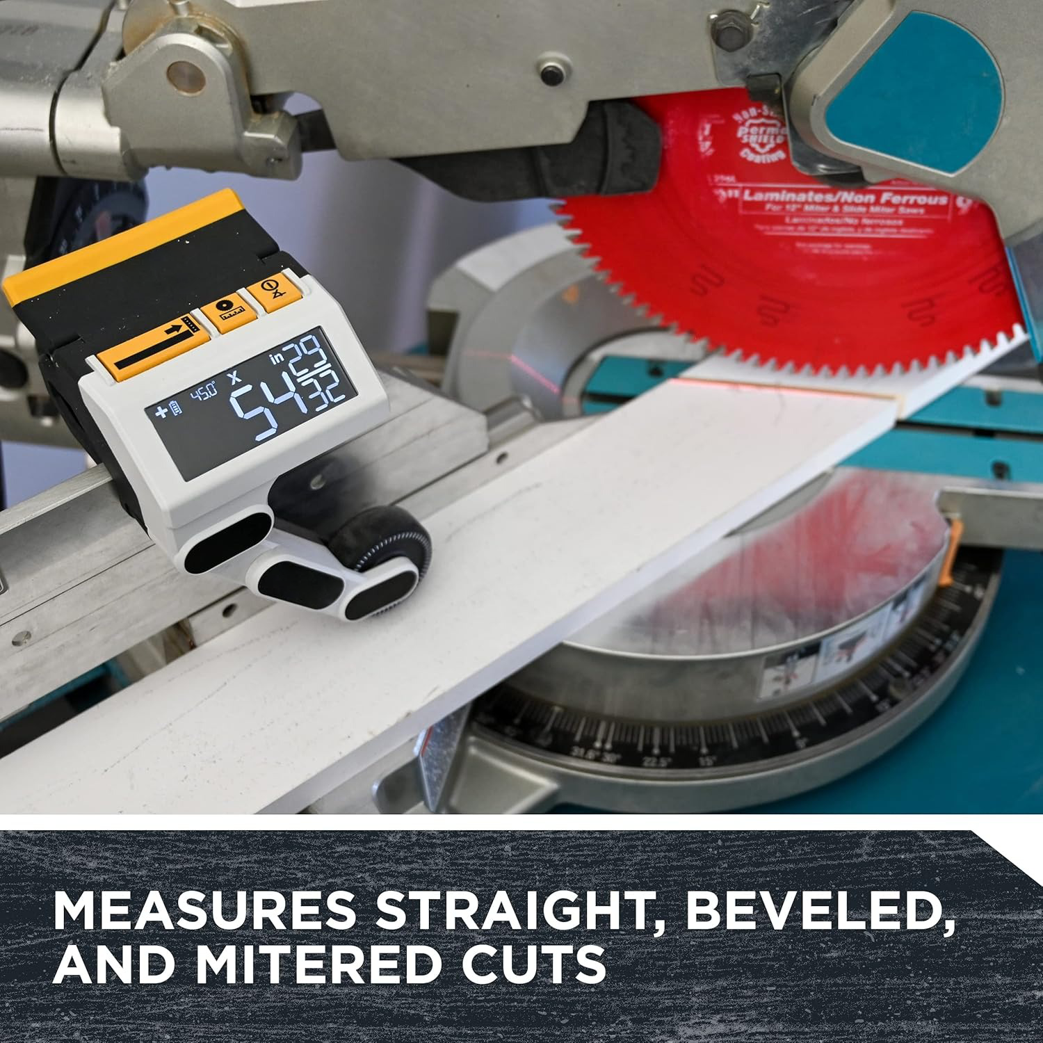 Precision Miter Saw Measuring Guide Tool for Faster and Safer Cuts