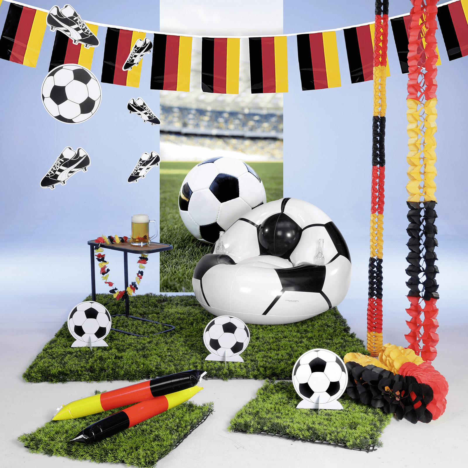 Inflatable Soccer Ball Chair