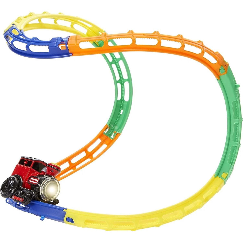 Learn & Play Tumble Train Toy with Lights and Sound Track Play Gift