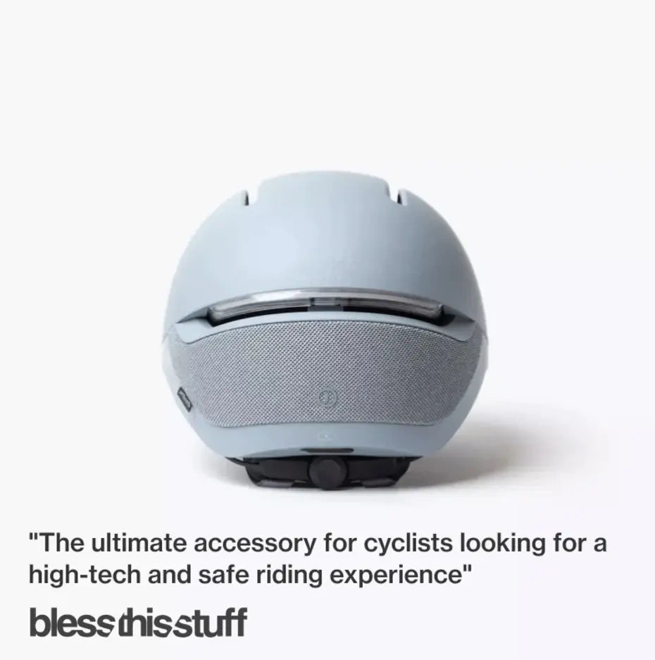 Smart Cycling Helmet with 360° LED Lighting, Bluetooth Connectivity, Crash Detection & Enhanced Safety Protection for Urban Riding